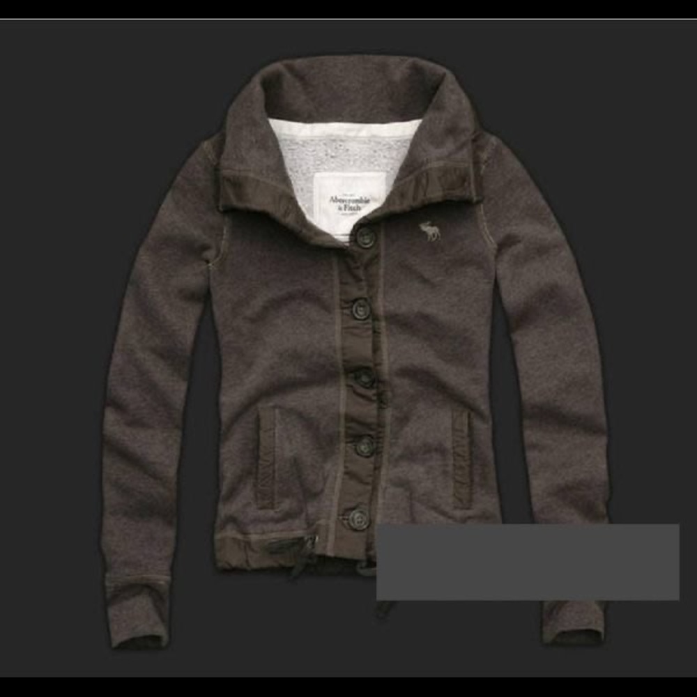 NWT Abercrombie & Fitch a&f classic logo jacket